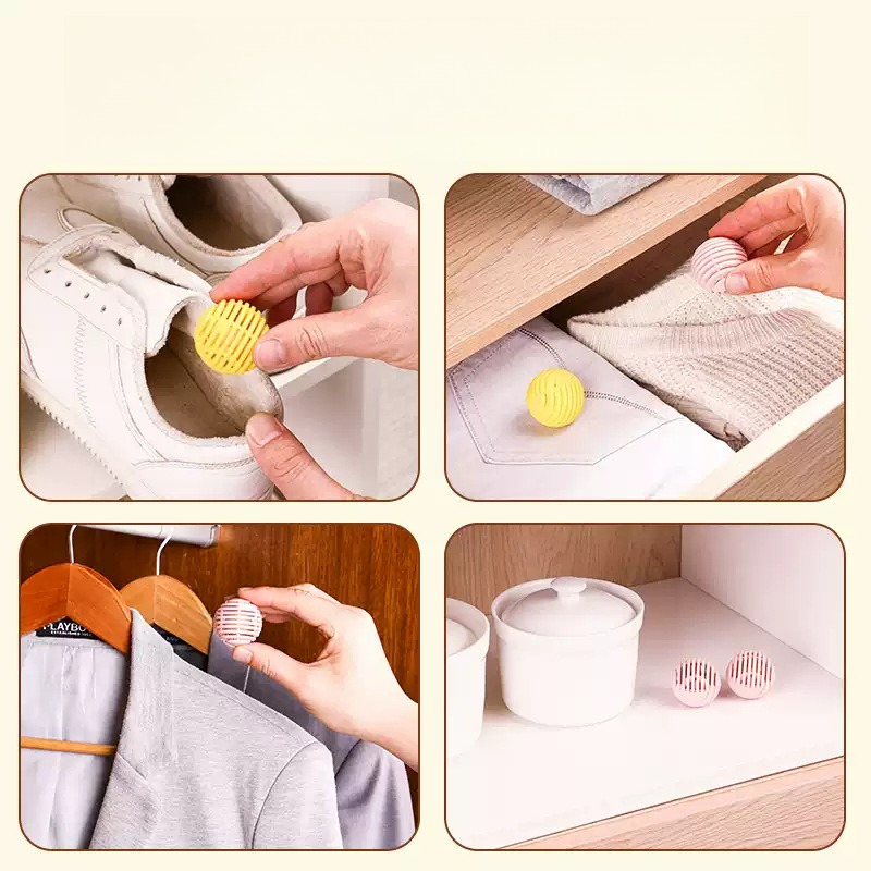 6 stks/pak ontgeurende bal, sc - Shoe Deodorizer Ball recensie en prijs