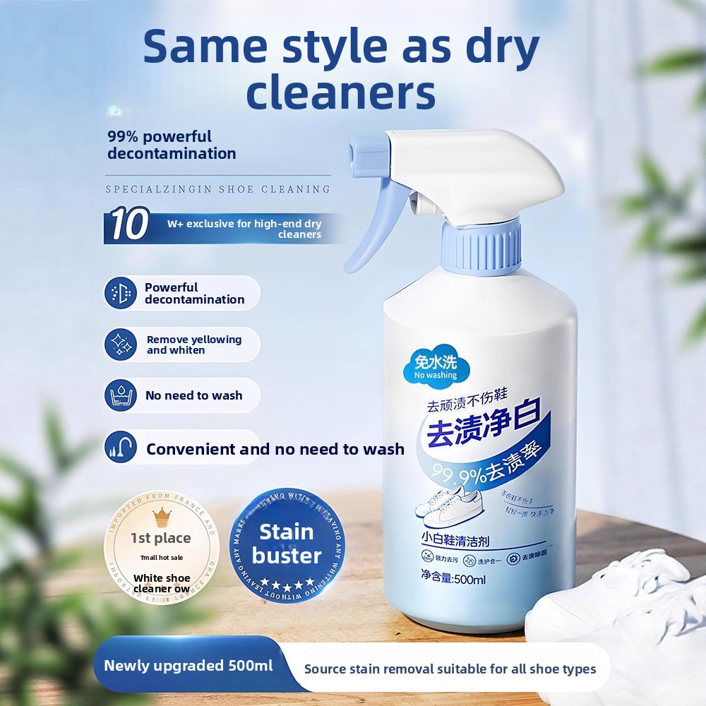 500ml witte schoenreiniger, ge - Sneaker Care Foam recensie en prijs