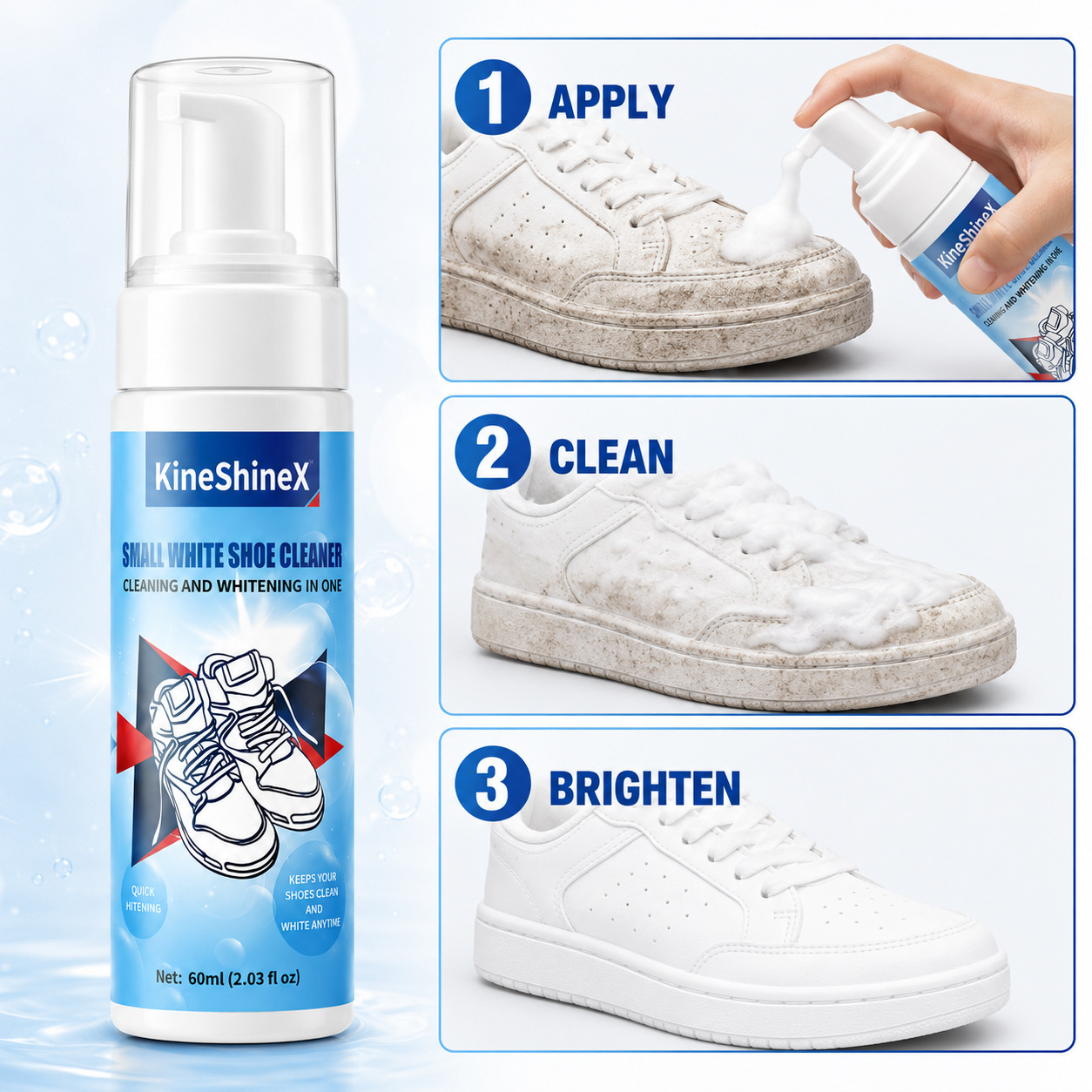 Gihen Schoenreinigingssets Wat - Sneaker Care Foam recensie en prijs
