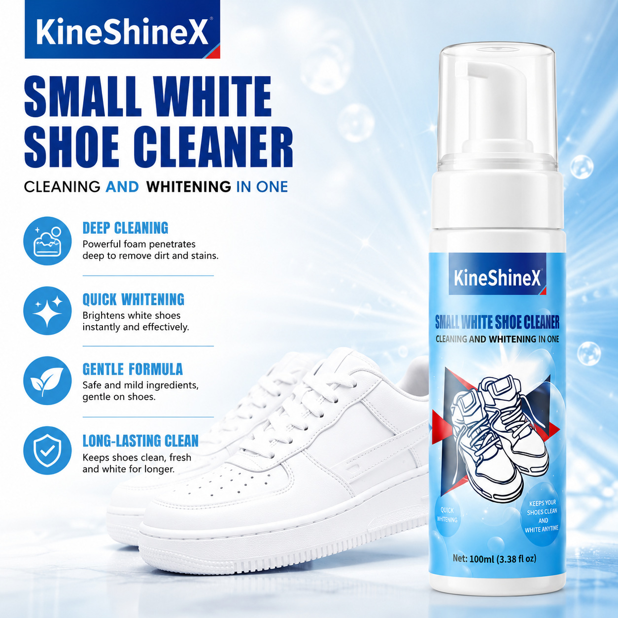 Gihen Schoenreinigingssets Wat - Sneaker Care Foam recensie en prijs